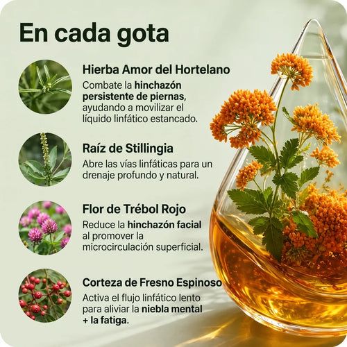 Aurelys Drenaje Linfático 🌿 Siéntete Ligera y Desinflamada · Paga 3, Lleva 4 + 🎁 2 E-books