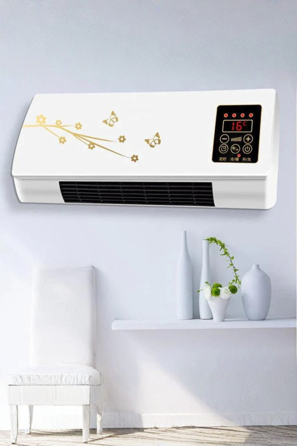 Mini Aire Acondicionado y Calefactor Portátil 2 en 1 TurboHielo - [ULTRAPOTENTE]