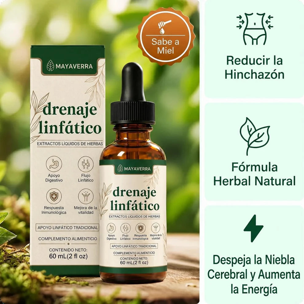 Drenaje Linfatico Mayaverra — Gotas Naturales - 🔥 Adios Grasa e Retención -  Pague 3 y Reciba 4